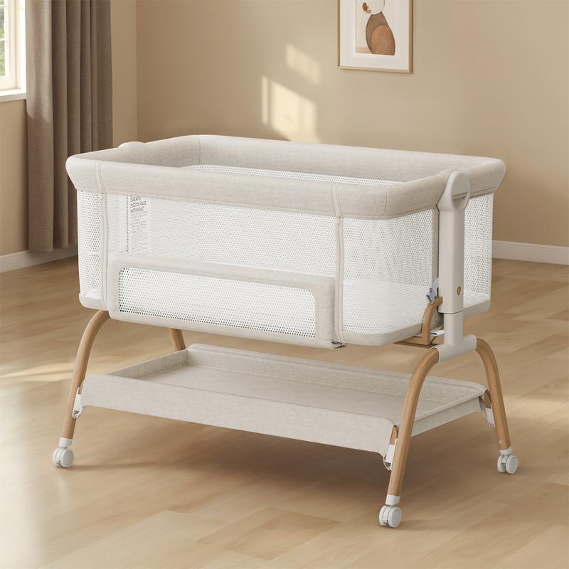 3-in-1 Foldable Portable Crib - 3 in 1 Infant & Toddler Beds
