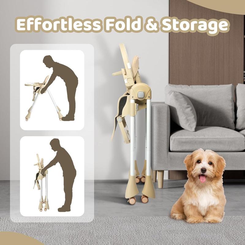 Foldable Multi-Functional Baby High Chair