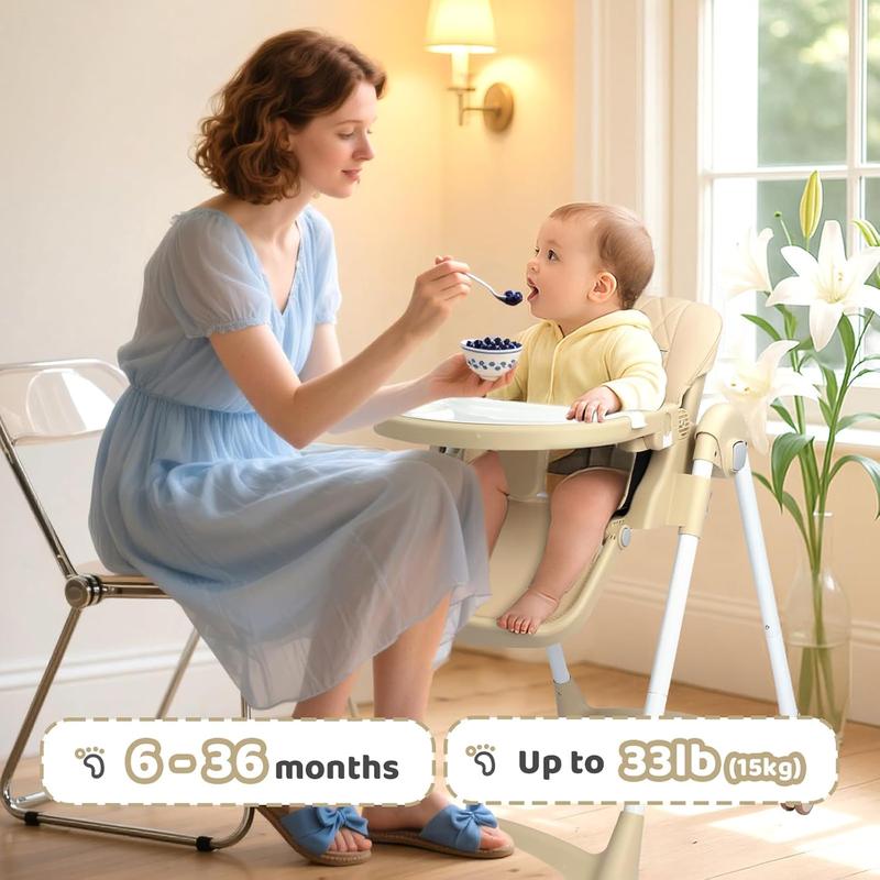 Foldable Multi-Functional Baby High Chair