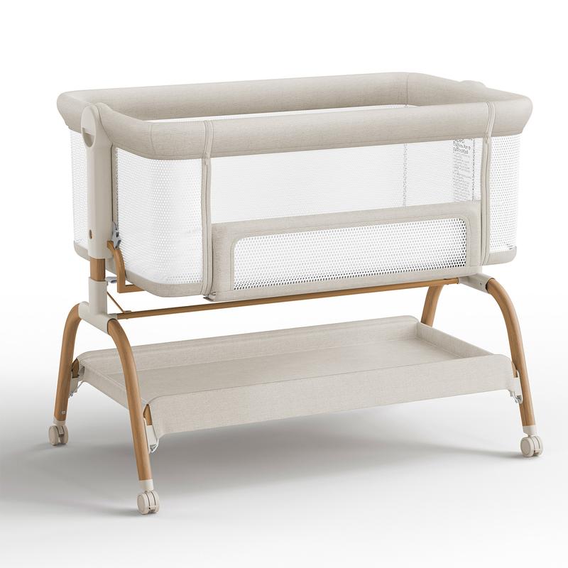 3-in-1 Foldable Portable Crib - 3 in 1 Infant & Toddler Beds